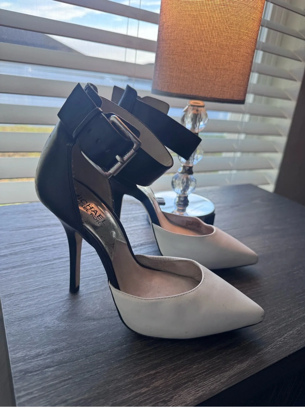Michael Kors ankle strap pumps